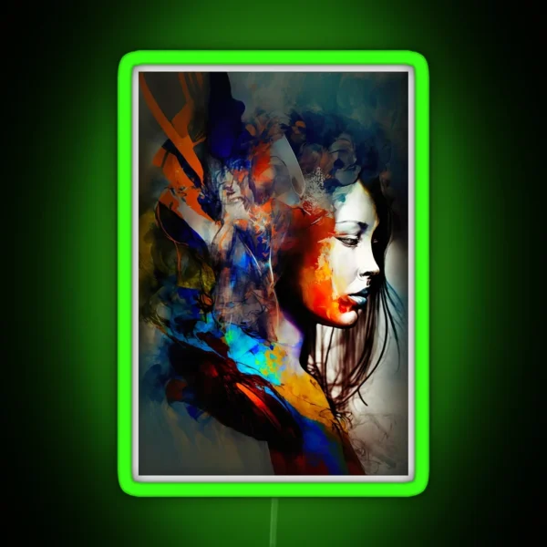Feminine Mystique RGB Neon Sign