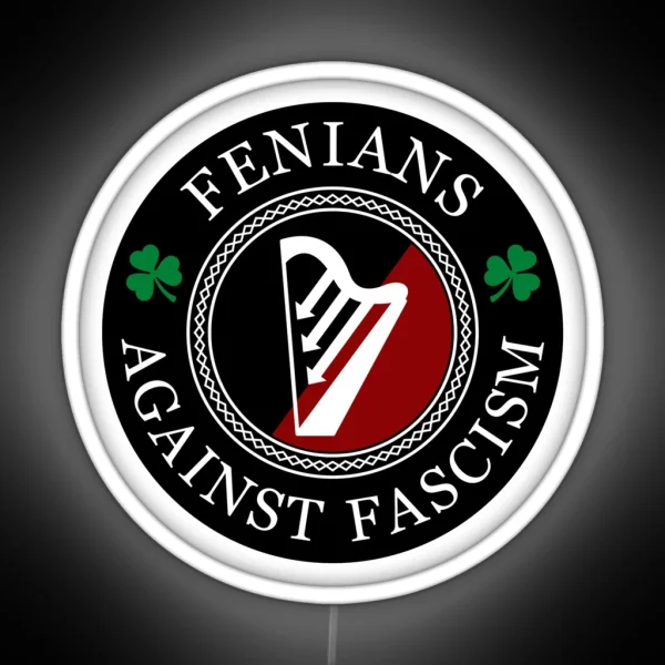 Fenians Against Fascism RGB Neon Sign