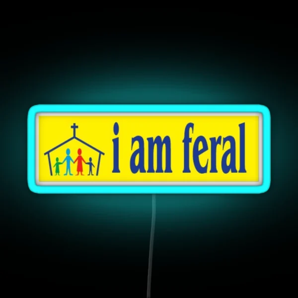 Feral RGB Neon Sign