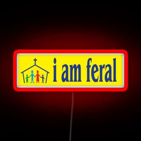 Feral RGB Neon Sign