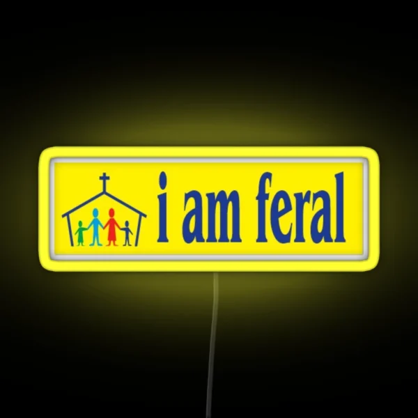 Feral RGB Neon Sign