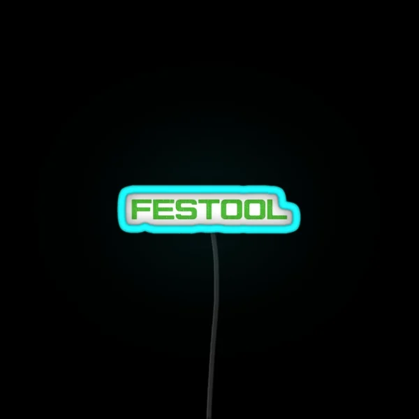 Festool Powertools RGB Neon Sign