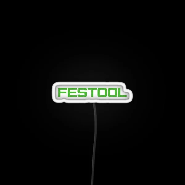 Festool Powertools RGB Neon Sign