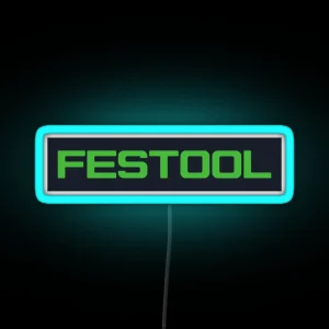 Festool Tools Logo 1 RGB Neon Sign