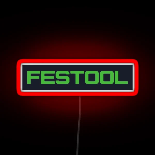 Festool Tools Logo 1 RGB Neon Sign