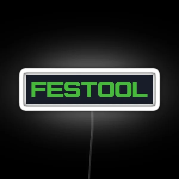 Festool Tools Logo 1 RGB Neon Sign