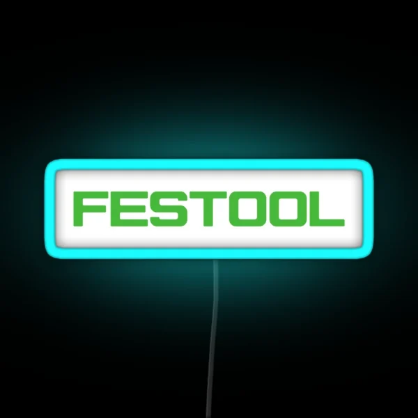 Festool Tools Logo 2 RGB Neon Sign