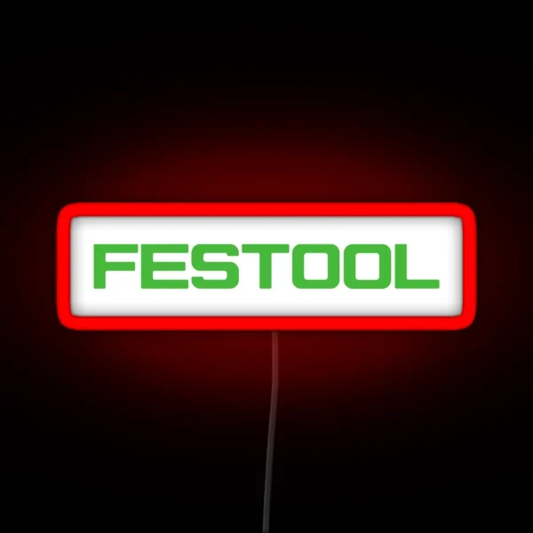 Festool Tools Logo 2 RGB Neon Sign