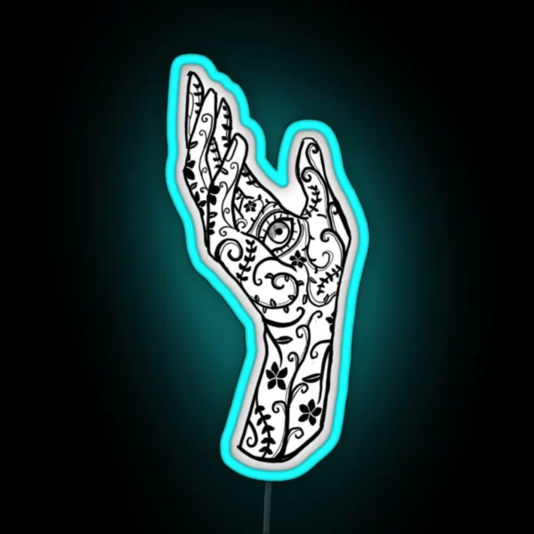Feyre Hand RGB Neon Sign