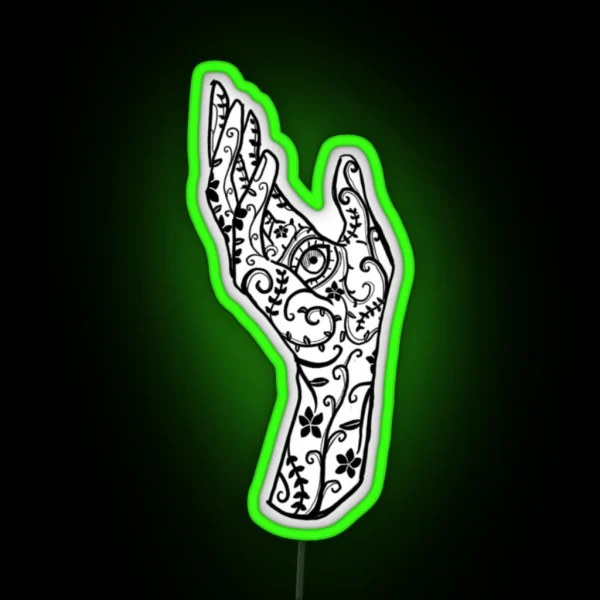 Feyre Hand RGB Neon Sign