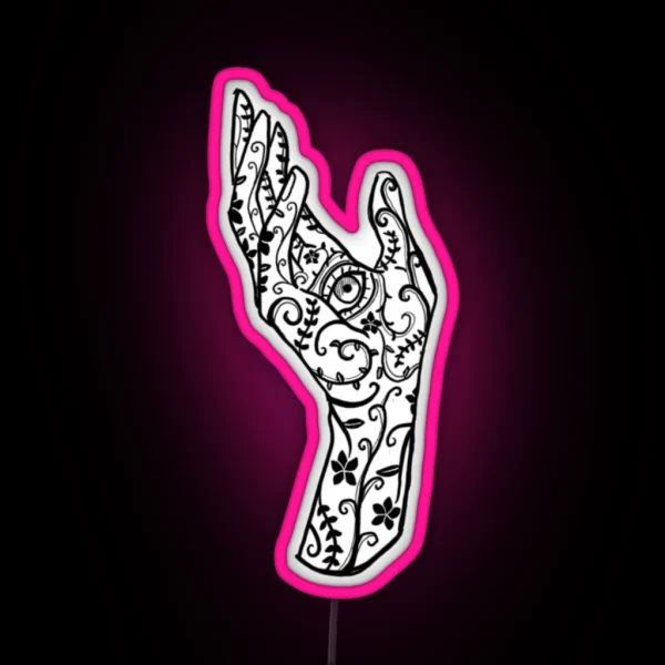 Feyre Hand RGB Neon Sign