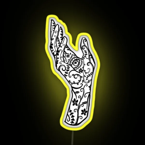 Feyre Hand RGB Neon Sign