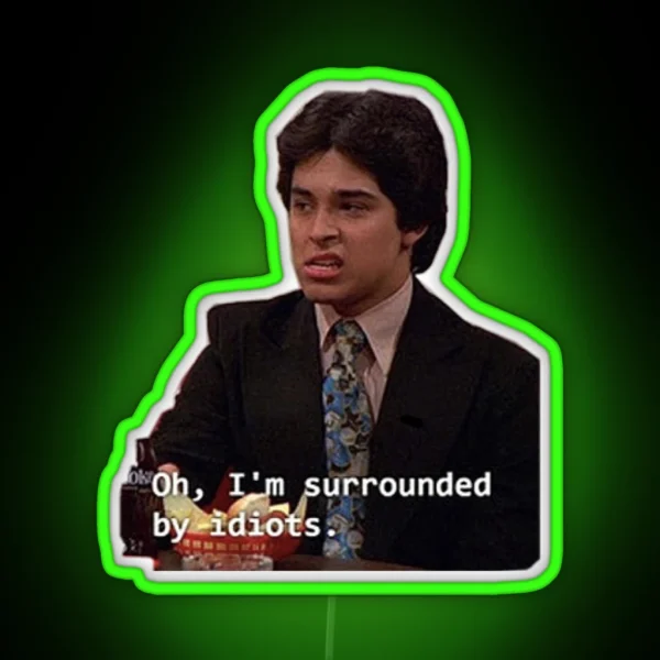 Fez Quote That 70 S Show RGB Neon Sign