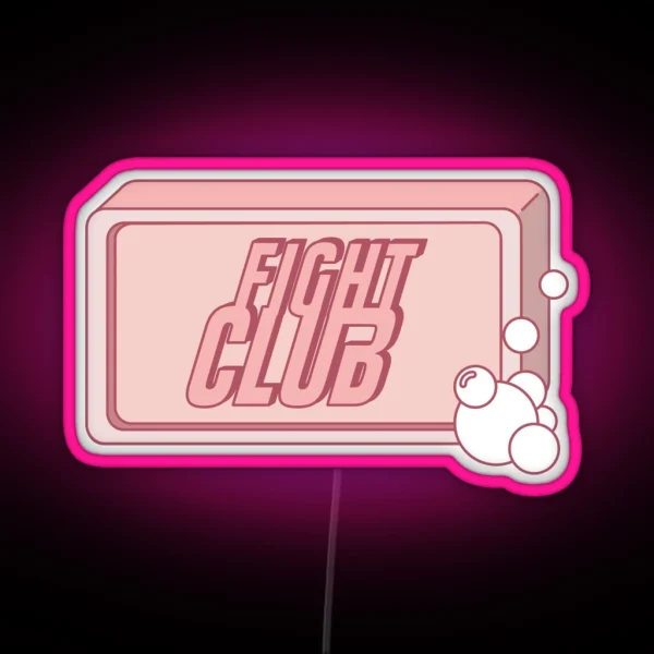 Fight Club Classic Soap RGB Neon Sign