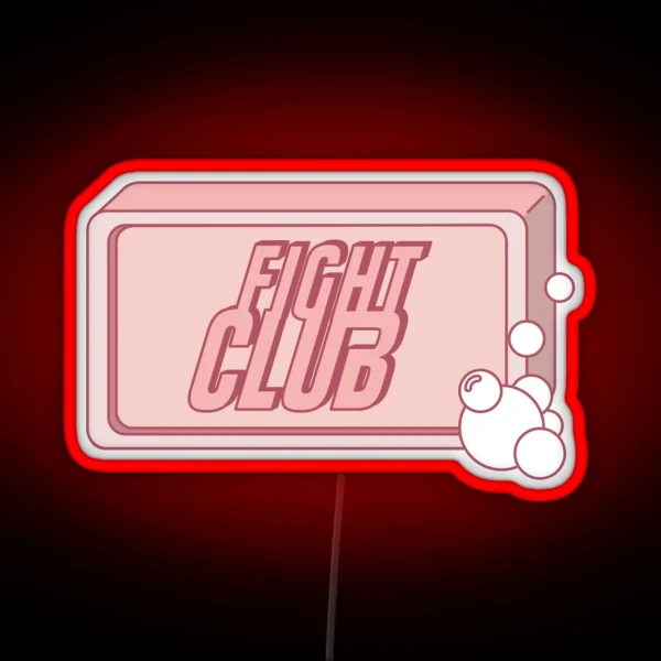 Fight Club Classic Soap RGB Neon Sign