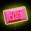 Fight Club Inspired Pink Soap Bubble RGB Neon Sign Decoration