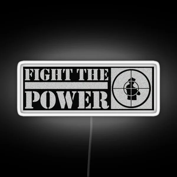 Fight The Power RGB Neon Sign