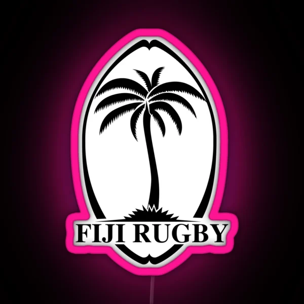 Fiji Rugby RGB Neon Sign