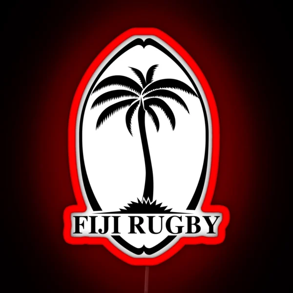 Fiji Rugby RGB Neon Sign