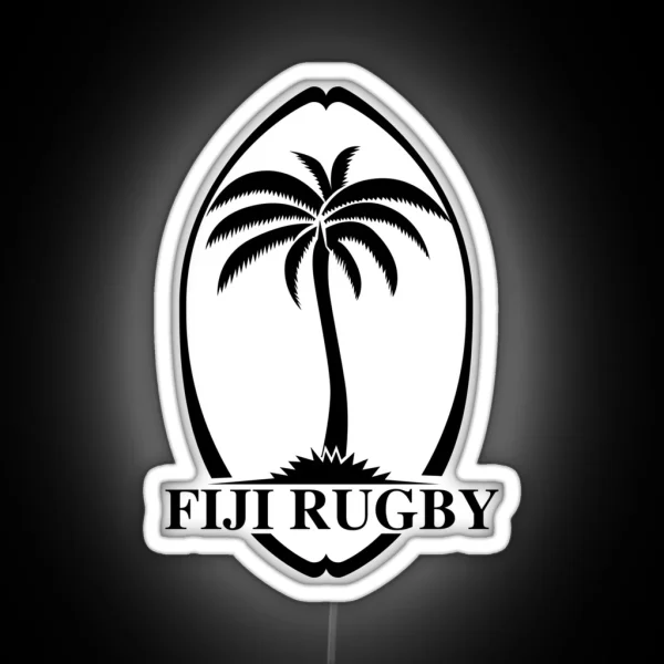 Fiji Rugby RGB Neon Sign