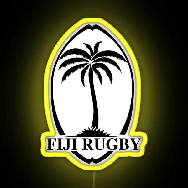 Fiji Rugby RGB Neon Sign