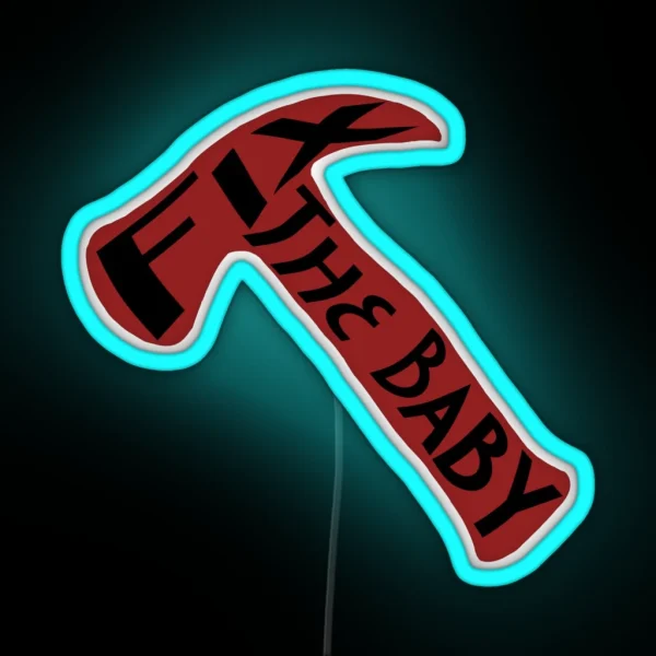 Final Pam Hammer RGB Neon Sign