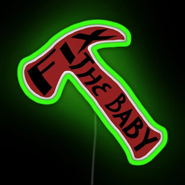 Final Pam Hammer RGB Neon Sign