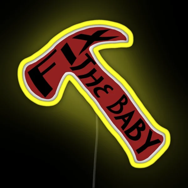Final Pam Hammer RGB Neon Sign