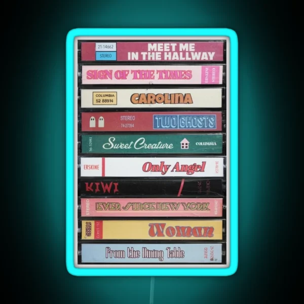 Fine Line Cassette RGB Neon Sign