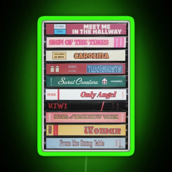 Fine Line Cassette RGB Neon Sign