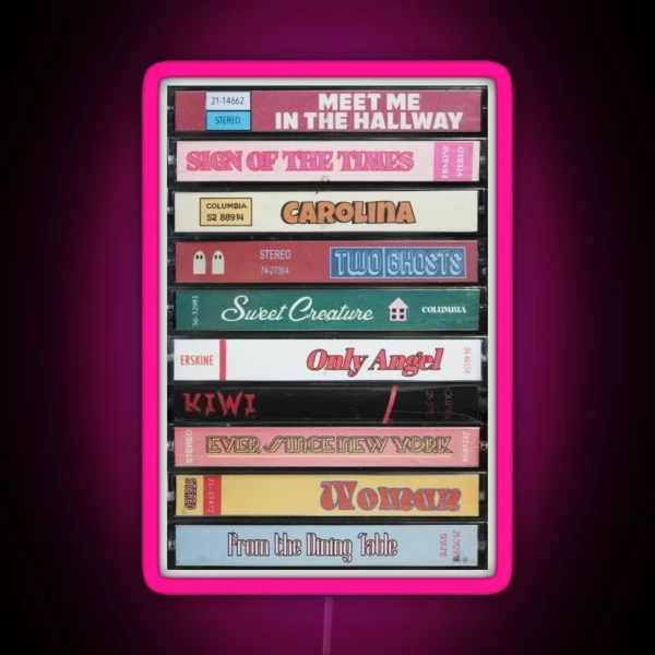 Fine Line Cassette RGB Neon Sign