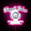 RGB Color-Changing Neon Sign for Finger Lakes Winery Wine Tours