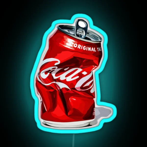 Finished Soda RGB Neon Sign