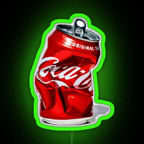 Finished Soda RGB Neon Sign