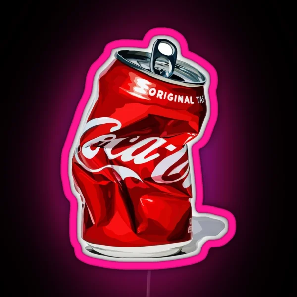 Finished Soda RGB Neon Sign