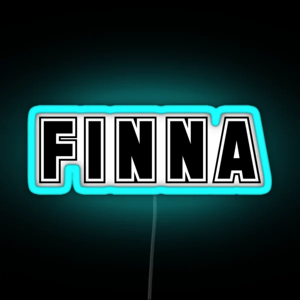 Finna RGB Neon Sign