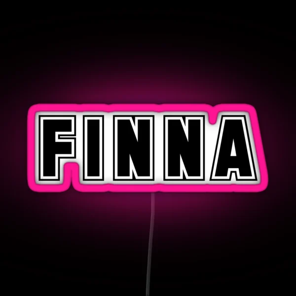 Finna RGB Neon Sign