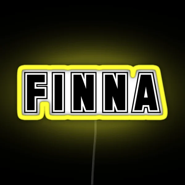 Finna RGB Neon Sign