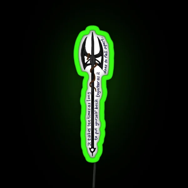 Finnick Trident RGB Neon Sign