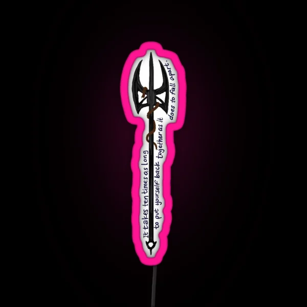 Finnick Trident RGB Neon Sign
