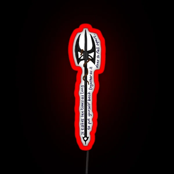 Finnick Trident RGB Neon Sign