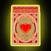 Vibrant Red Neon Matchbox Sign with RGB Color Changing Flicker