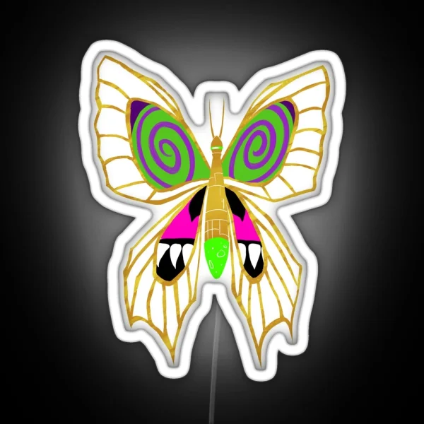 Firelight Butterfly RGB Neon Sign