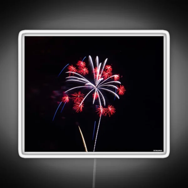 Firework Cone RGB Neon Sign