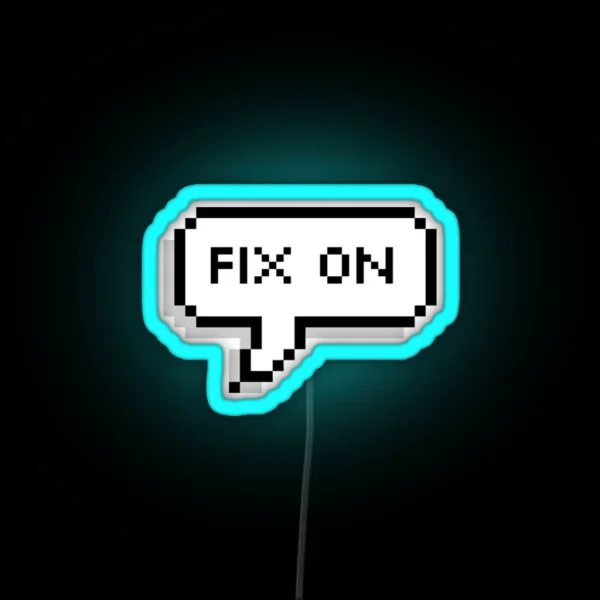 Fix On Mingi ATEEZ RGB Neon Sign