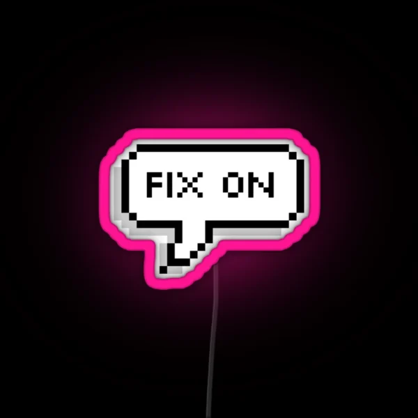 Fix On Mingi ATEEZ RGB Neon Sign