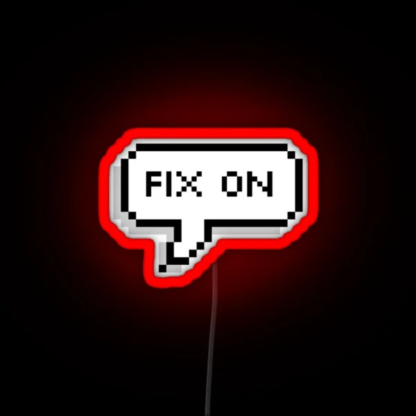 Fix On Mingi ATEEZ RGB Neon Sign