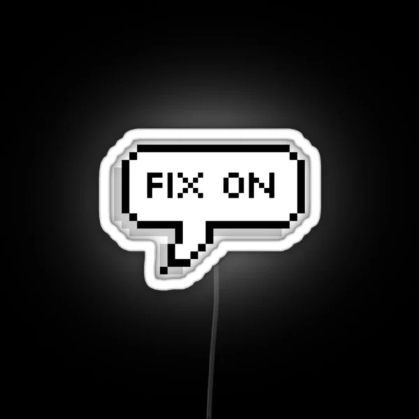 Fix On Mingi ATEEZ RGB Neon Sign