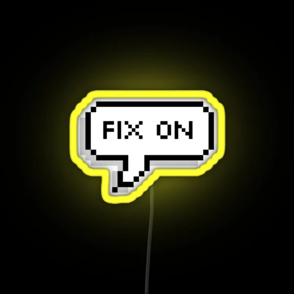 Fix On Mingi ATEEZ RGB Neon Sign
