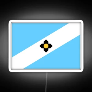 Flag Of Madison RGB Neon Sign